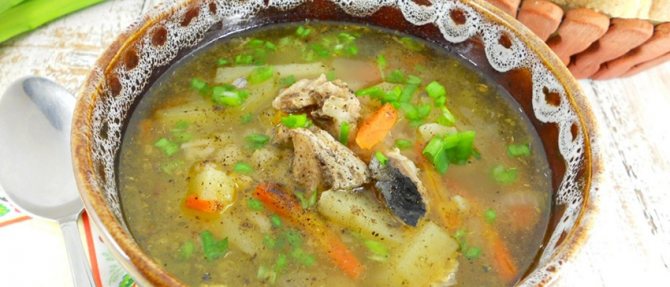 Суп из скумбрии (свежемороженой): рецепты с фото